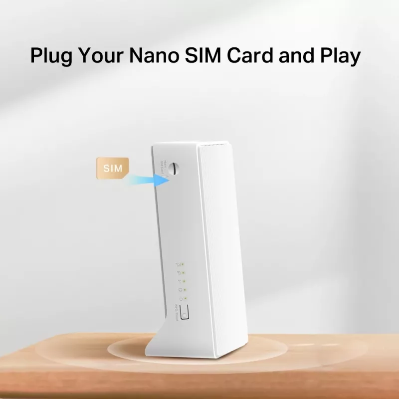MERCUSYS Mb110-4g bezvadu maršrutētājs Ethernet vienas joslas (2,4 GHz) - balts
