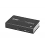 ATEN 2 portu True 4K pie 60 Hz (4:4:4), HDMI sadalītājs, HDMI, 2x HDMI, 4096 x 2160 pikseļi, Melns, Metāls, 4K Ultra HD