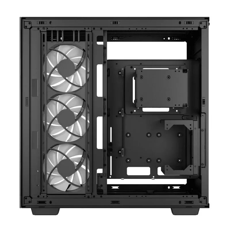 PC korpuss DeepCool CH780 Tower — Full Tower, E-ATX atbalsts, rūdīts stikls, aRGB, USB-C, max GPU 480mm