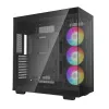 PC korpuss DeepCool CH780 Tower — Full Tower, E-ATX atbalsts, rūdīts stikls, aRGB, USB-C, max GPU 480mm