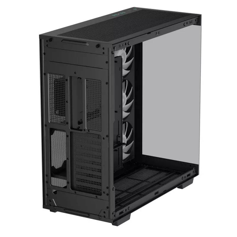 PC korpuss DeepCool CH780 Tower — Full Tower, E-ATX atbalsts, rūdīts stikls, aRGB, USB-C, max GPU 480mm