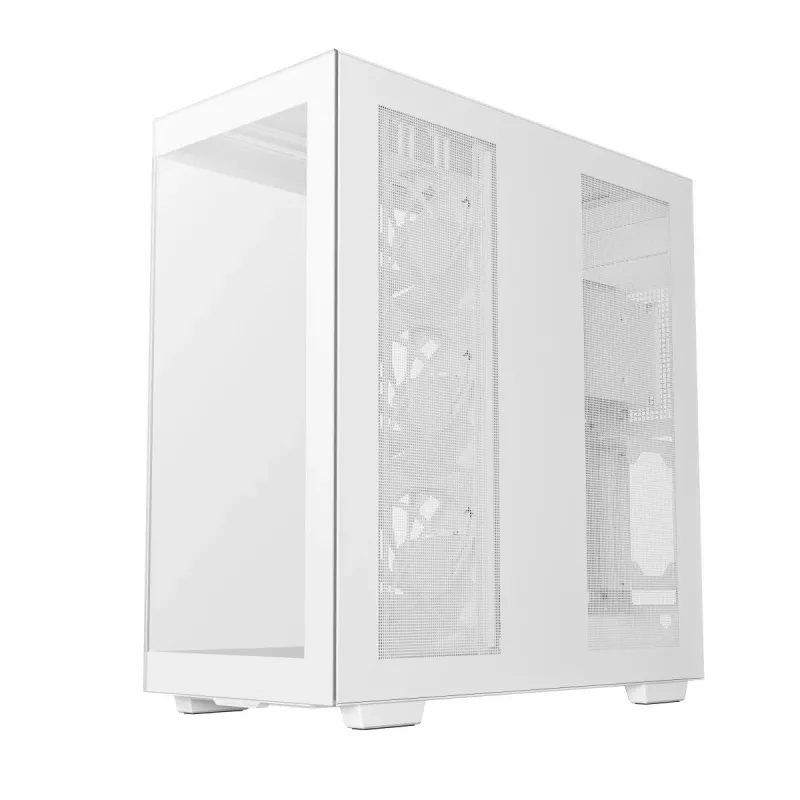 PC korpuss DeepCool CH780 WH Tower White — Full Tower, E-ATX, rūdīts stikls, aRGB, 48 cm GPU, 13.2 cm CPU dzesētājs