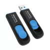 ADATA UV128 USB zibatmiņa 256 GB USB Type-A 3.2 Gen 1 (3.1 Gen 1) Melns, Zils