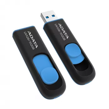 ADATA UV128 USB zibatmiņa 512 GB USB Type-A 3.2 Gen 1 (3.1 Gen 1) melna, zila
