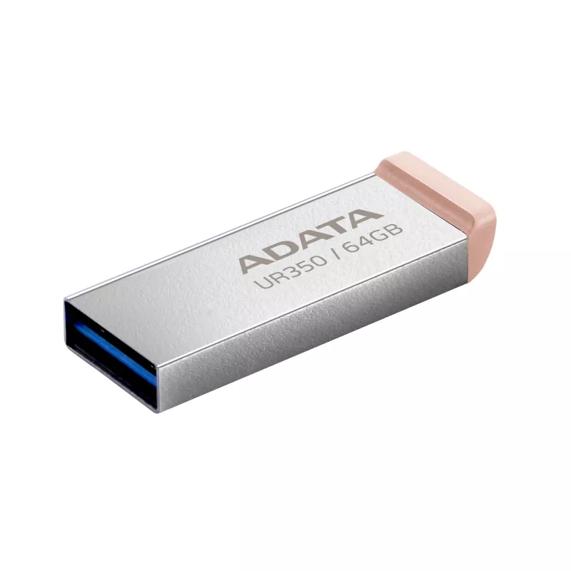 ADATA UR350 USB zibatmiņas disks 64 GB USB Type-A 3.2 Gen 1 (3.1 Gen 1) Brūns