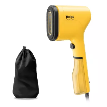 Rokas apģērbu tvaicētājs Tefal DT2026 — 0,07 L ūdens tvertne, 1300 W, dzeltens