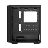 PC korpuss DeepCool CC560 ARGB V2 Midi Tower Melns — ATX/Micro‑ATX/Mini‑ITX, rūdīts stikls, aRGB, atbalsta līdz 370 mm GPU