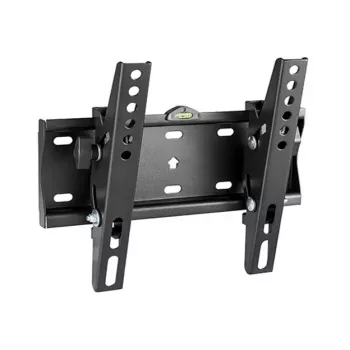 Sienas TV kronšteins Gembird WM-42T-02 23–42 collu televizoriem, slīpums -12°/+12°, VESA 75x75–200x200, 30 kg, melns, 5,3 cm