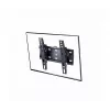 Sienas TV kronšteins Gembird WM-42T-02 23–42 collu televizoriem, slīpums -12°/+12°, VESA 75x75–200x200, 30 kg, melns, 5,3 cm