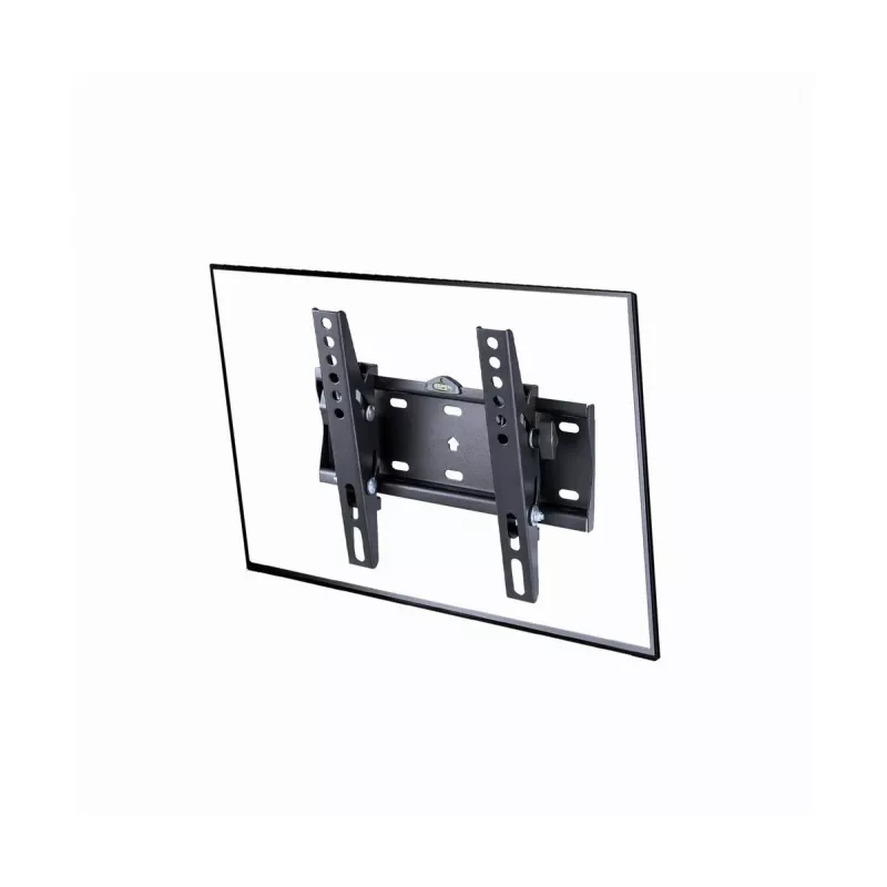 Sienas TV kronšteins Gembird WM-42T-02 23–42 collu televizoriem, slīpums -12°/+12°, VESA 75x75–200x200, 30 kg, melns, 5,3 cm