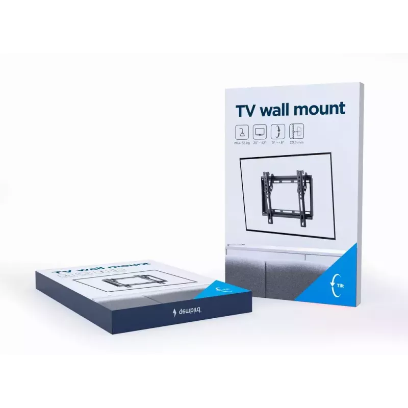 TV kronšteins Gembird WM-42T-04 Melns 106,7 cm 35 kg ietilpība