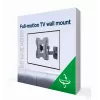 TV stiprinājums Gembird WM-42ST-01 106.7 cm 20 kg Melns