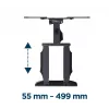 GEMBIRD Premium Full-Motion TV sienas stiprinājums, 32 inch–55 inch, 32 kg