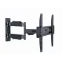 TV sienas stiprinājums Gembird WM-55ST-02 32–55 collu ekrāniem, VESA 100x100–400x400, slīpums -5°–8°, attālums no sienas 6.5–61 cm, 30 kg, melns