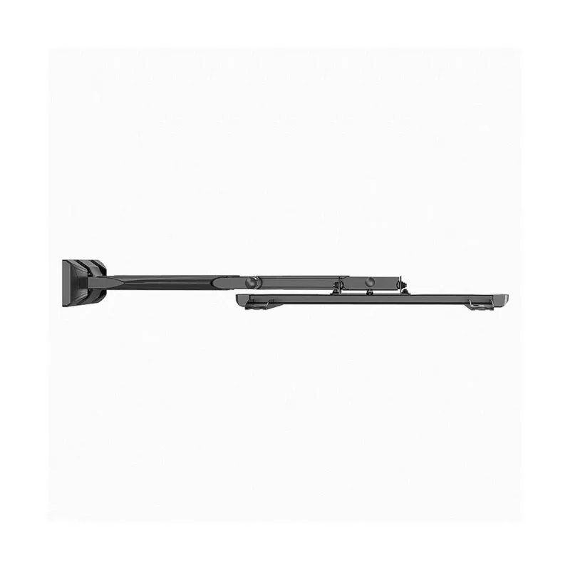TV sienas stiprinājums Gembird WM-55ST-02 32–55 collu ekrāniem, VESA 100x100–400x400, slīpums -5°–8°, attālums no sienas 6.5–61 cm, 30 kg, melns