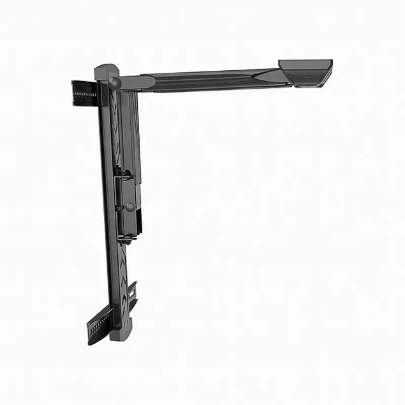 TV sienas stiprinājums Gembird WM-55ST-02 32–55 collu ekrāniem, VESA 100x100–400x400, slīpums -5°–8°, attālums no sienas 6.5–61 cm, 30 kg, melns