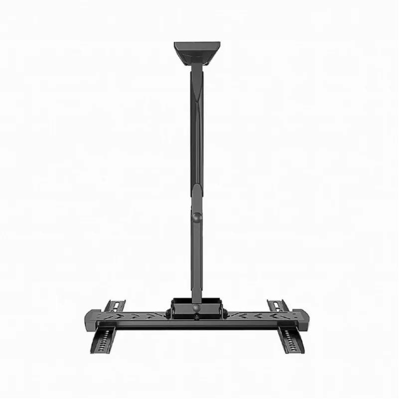 TV sienas stiprinājums Gembird WM-55ST-02 32–55 collu ekrāniem, VESA 100x100–400x400, slīpums -5°–8°, attālums no sienas 6.5–61 cm, 30 kg, melns
