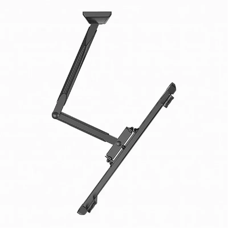 TV sienas stiprinājums Gembird WM-55ST-02 32–55 collu ekrāniem, VESA 100x100–400x400, slīpums -5°–8°, attālums no sienas 6.5–61 cm, 30 kg, melns