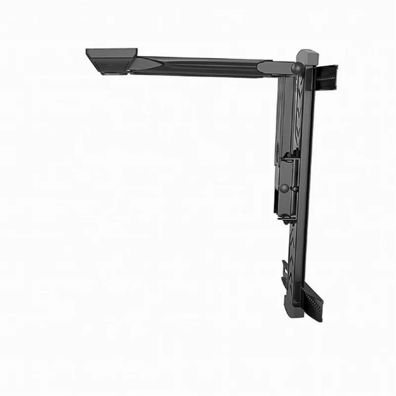 TV sienas stiprinājums Gembird WM-55ST-02 32–55 collu ekrāniem, VESA 100x100–400x400, slīpums -5°–8°, attālums no sienas 6.5–61 cm, 30 kg, melns