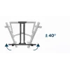 TV stiprinājums Gembird WM-58ST-01 tērauda 58 collas 36.4 kg kravnesība