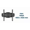 TV stiprinājums Gembird WM-58ST-01 tērauda 58 collas 36.4 kg kravnesība