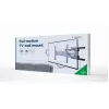 TV sienas stiprinājums Gembird WM-80ST-01, tērauds, 40–80 collu ekrāniem, 50 kg, VESA 100×100–600×400, noliecot un grozot