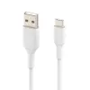 USB kabelis Belkin BoostCharge CAB001BT1MWH 1 m USB A uz USB C, balts