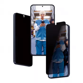 PanzerGlass ® Privātuma ekrāna aizsargs Samsung Galaxy S24 | Īpaši plats pārklājums ar EasyAligner