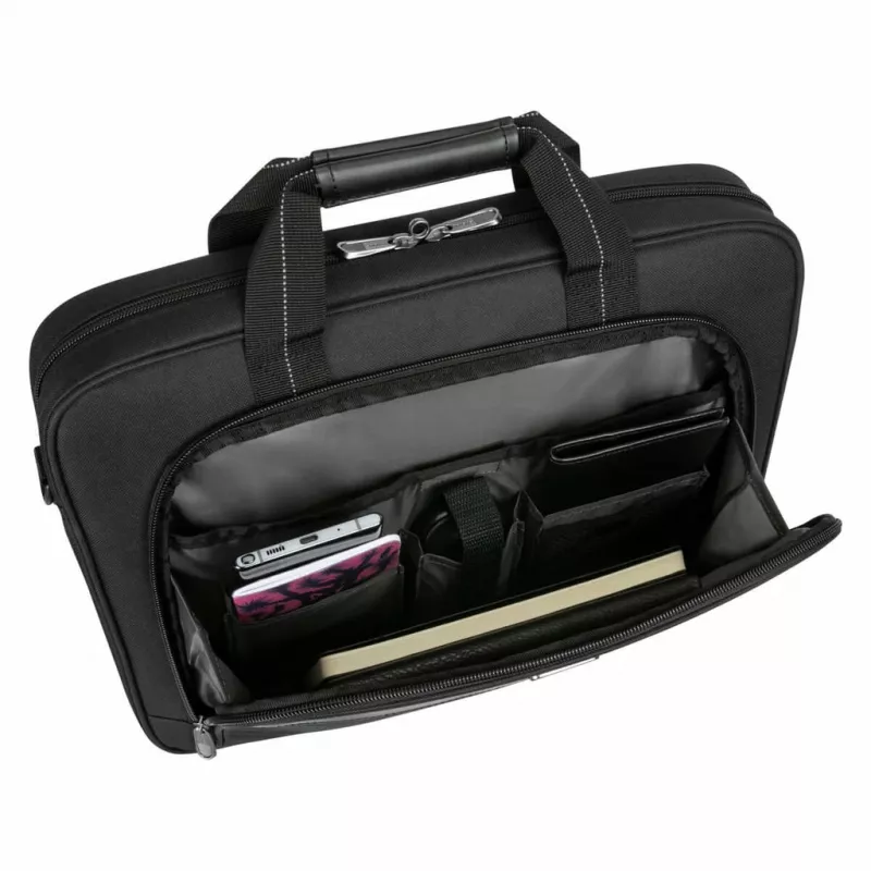 Targus TCT027GL portatīvā datora soma 39.6 cm (15.6 inch) Portfelis Melns