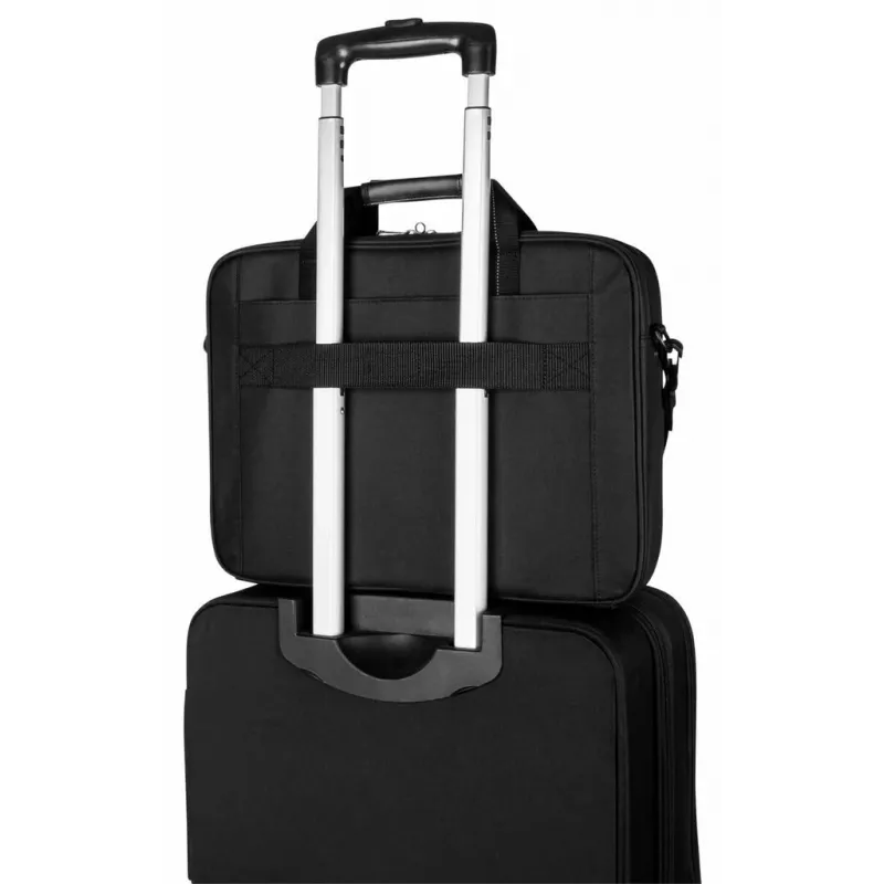 Targus TCT027GL portatīvā datora soma 39.6 cm (15.6 inch) Portfelis Melns