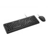 Lenovo 160 tastatūra, pele komplektā, mājai/birojam, USB, ASV angļu, melna