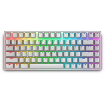 Alienware Pro Wireless Gaming keyboard USB + RF Wireless + Bluetooth White