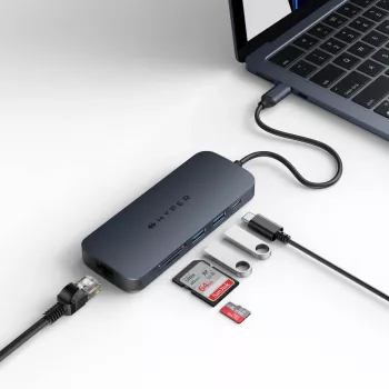 Targus HD4004GL klēpjdatora dokstacija/portu replikators USB Type-C Blue