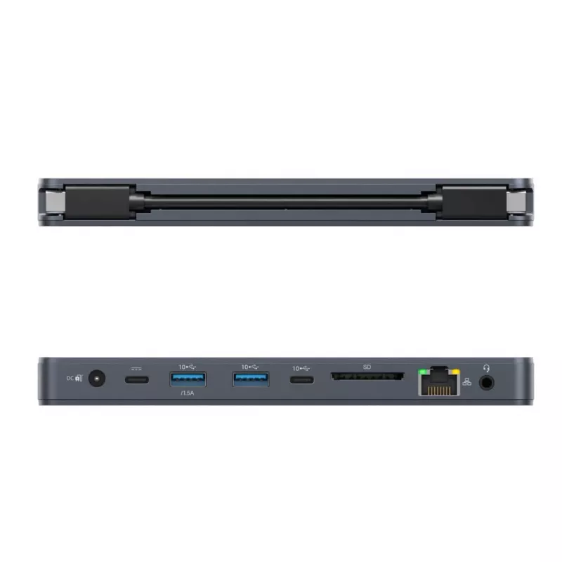 Targus HyperDrive Next vadu USB 3.2 Gen 2 (3.1 Gen 2) Type-C zils