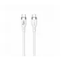 TARGUS Hyper 2m Silicone 240w USB-C uzlādes kabelis - Balts