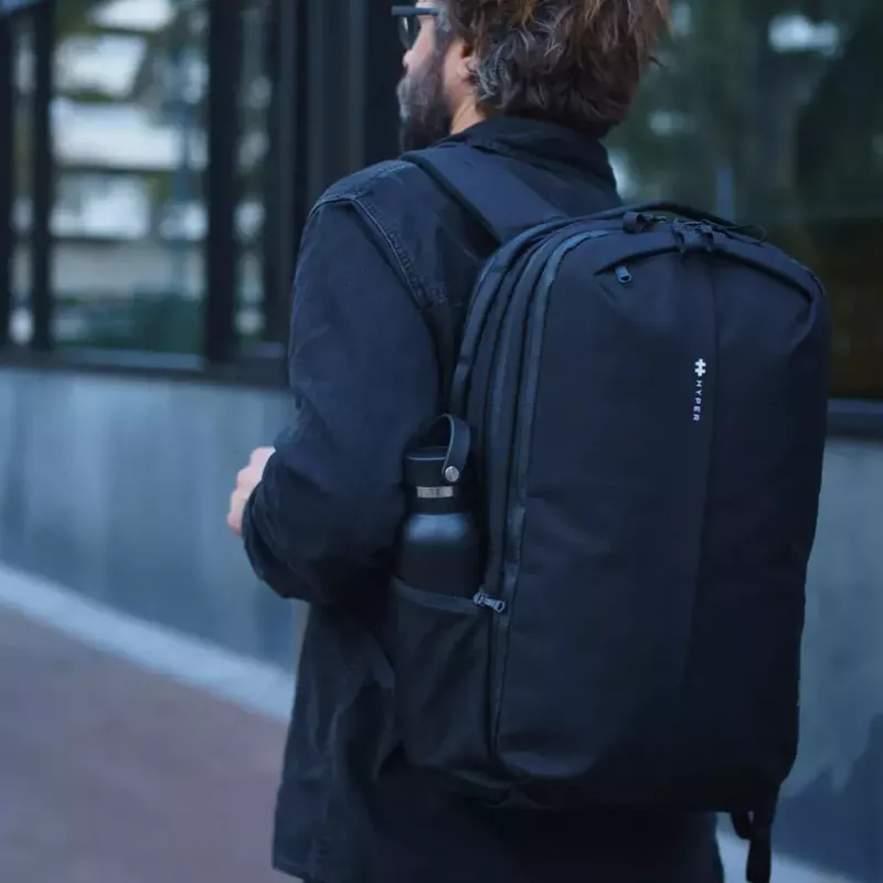 Ikdienas mugursoma HYPER HyperPack Pro Melns Cordura Nylon 490mm