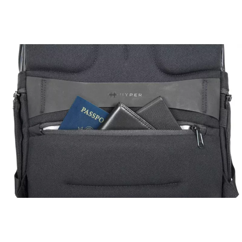 Ikdienas mugursoma HYPER HyperPack Pro Melns Cordura Nylon 490mm