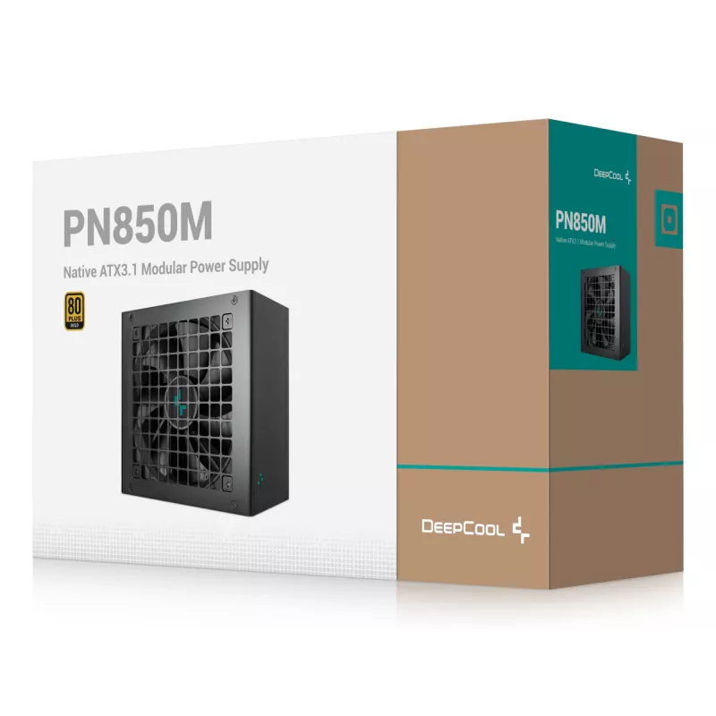 Gamer Storm PN850M barošanas bloks 850 W 20+4 kontaktu ATX ATX Melns