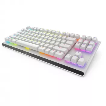 Alienware AW420K tastatūra Gaming USB QWERTY US International White