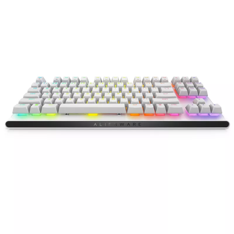 Alienware AW420K tastatūra Gaming USB QWERTY US International White