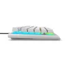 Alienware AW420K tastatūra Gaming USB QWERTY US International White