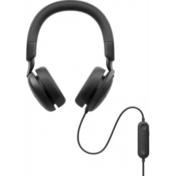 DELL Pro Plus vadu ANC austiņas - WH5024, vadu, zvaniem/mūzikai, 20 - 20000 Hz, 189 g, austiņas, melna