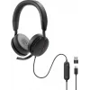 DELL Pro Plus vadu ANC austiņas - WH5024, vadu, zvaniem/mūzikai, 20 - 20000 Hz, 189 g, austiņas, melna