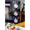 Electric countertop oven Adler AD 6024 — compact 22 L capacity, 1300 W, Melns