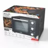 Electric countertop oven Adler AD 6024 — compact 22 L capacity, 1300 W, Melns
