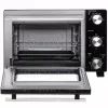 Electric countertop oven Adler AD 6024 — compact 22 L capacity, 1300 W, Melns