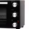 Electric countertop oven Adler AD 6024 — compact 22 L capacity, 1300 W, Melns
