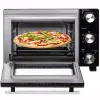 Electric countertop oven Adler AD 6024 — compact 22 L capacity, 1300 W, Melns