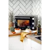 Electric countertop oven Adler AD 6024 — compact 22 L capacity, 1300 W, Melns