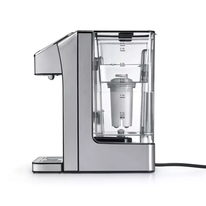 Electric Kettle Caso 2.7L 2600W Melns/Stainless Steel